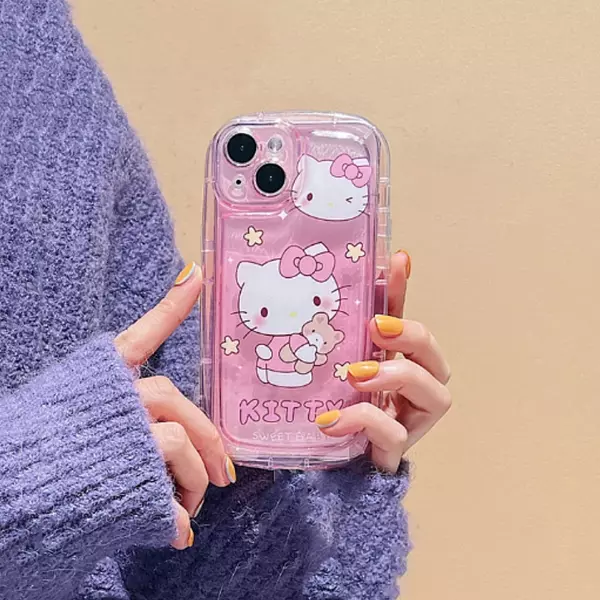 Case Hello Kitty Rosado Iphone14pro+