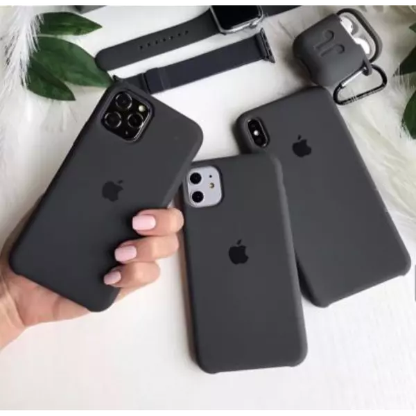 Silicon Case Gris Iphone14plus