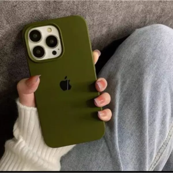 Silicon Case Verde Iphone14plus