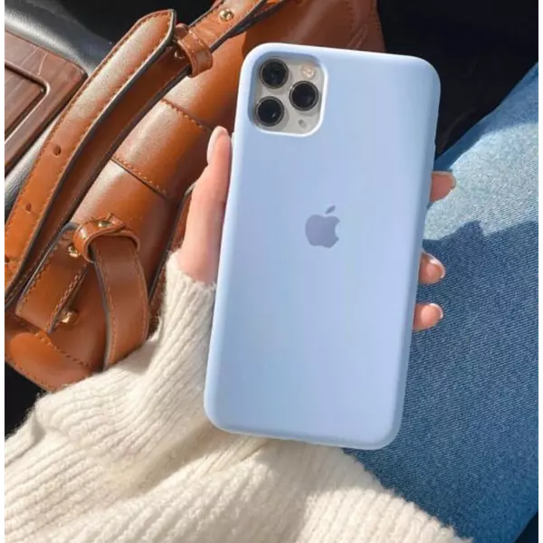 Silicon Case Azul Iphone14plus