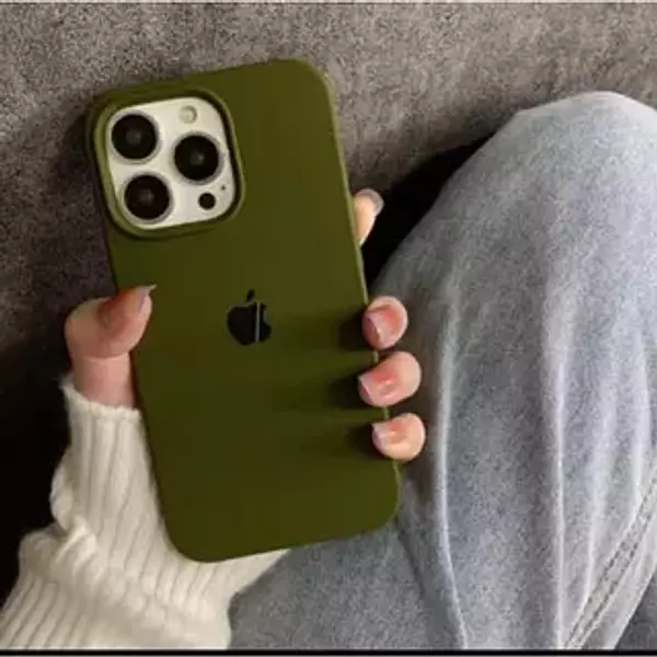 Silicon Case Verde Iphone13pro+