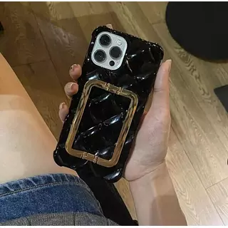 Case De Lujo Negro Iphone13