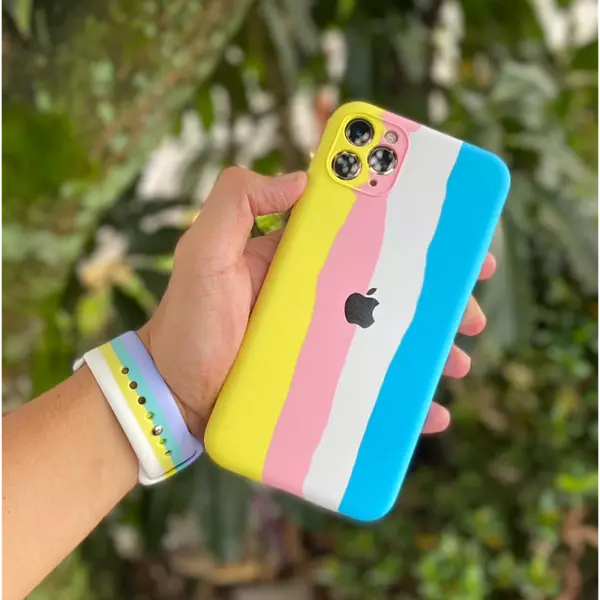 Silicon Case Cerrado Colores Iphone12pro+