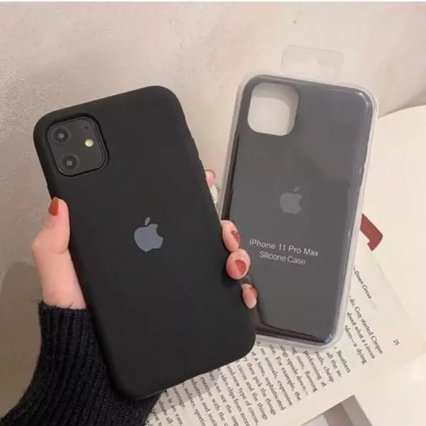 Silicone Case Negro 7 Plus / 8 Plus