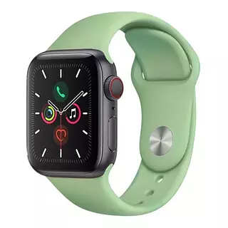 Pulso En Silicona Verde 38-40-41