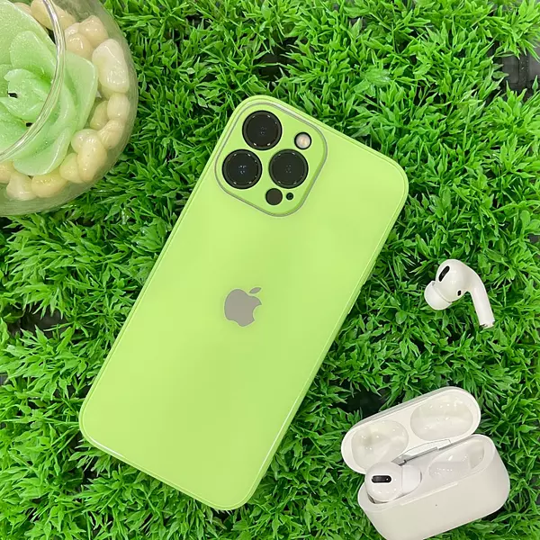 Case Glass Verde Iphone11pro+