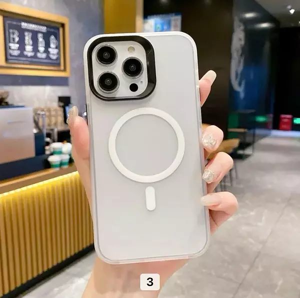 Case Magsafe Blanco Mate Iphone11