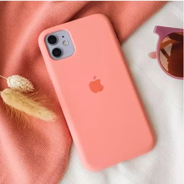 Silicone Case Naranja Iphone14plus