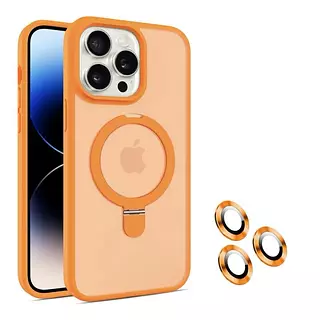 Case Magsafe Naranja Mate Soporte Iphone11