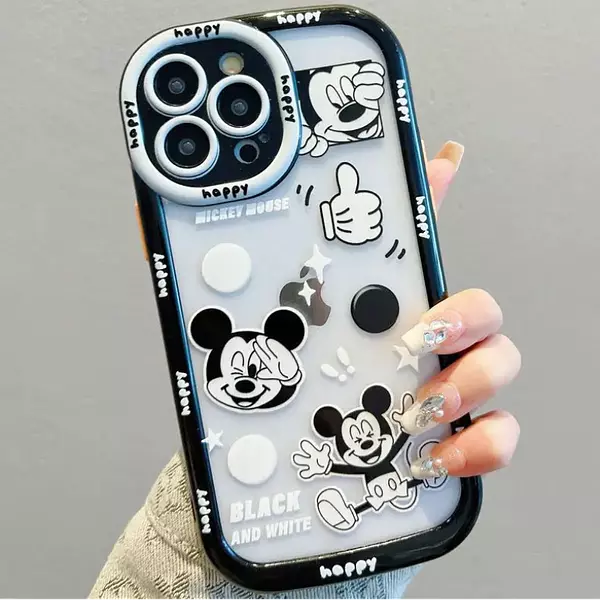 Case Antishok Diseños Mickey Mouse Iphone 13 Pro+