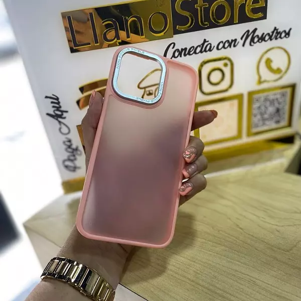 Case Mate Borde Rosado Iphone15pro+