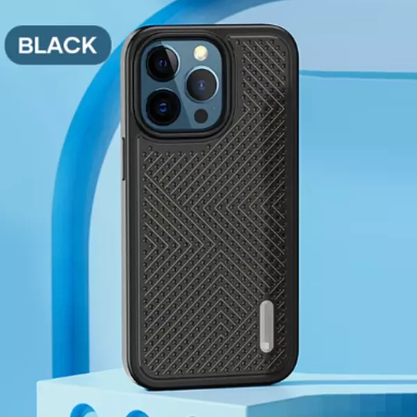 Case Antishok Negro Iphone15pro+