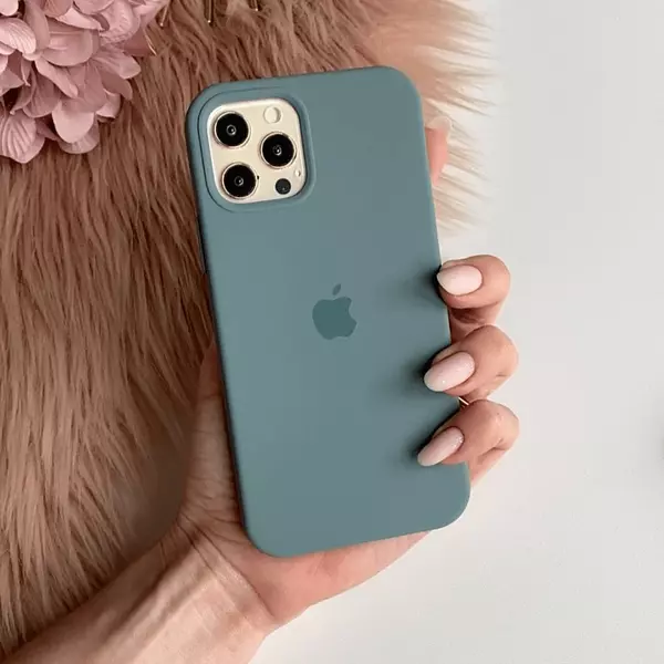 Silicon Case Verde Iphone13pro+