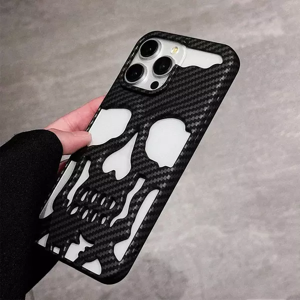 Case Diseño Calabera Anti Shock Para Iphone 14 Pro+