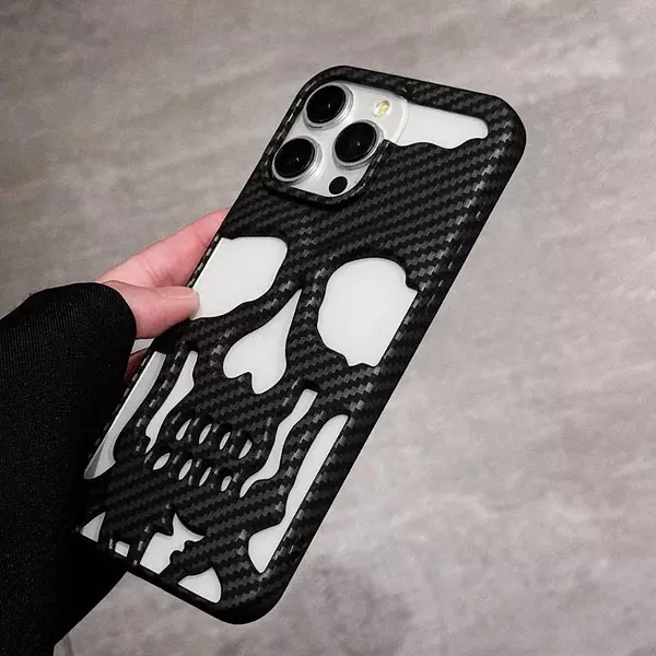 Case Diseño Calabera Anti Shock Iphone 13 Pro+