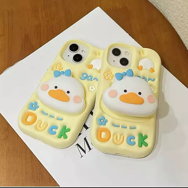 Case Duck Diseño Con Soporte Para Iphone 11