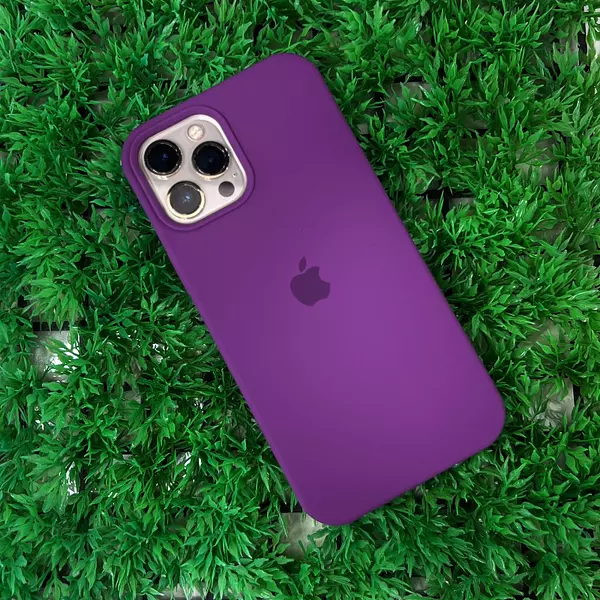 Silicon Case Morado Iphone 15pro+