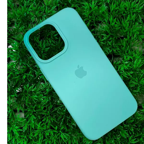 Silicon Case Verde Agua Marina Iphone 15pro +