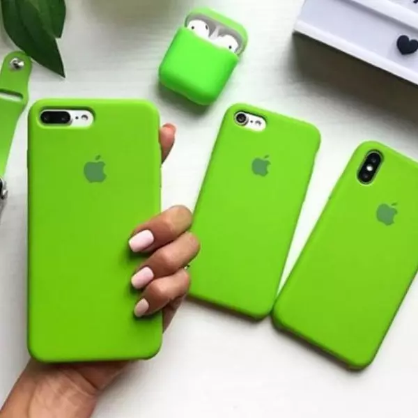 Silicon Case Verde Iphone 13pro+