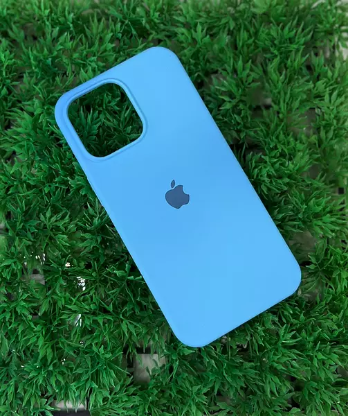 Silicon Case Azul Iphone 15