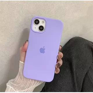 Silicon Case Lila Iphone 14pro+