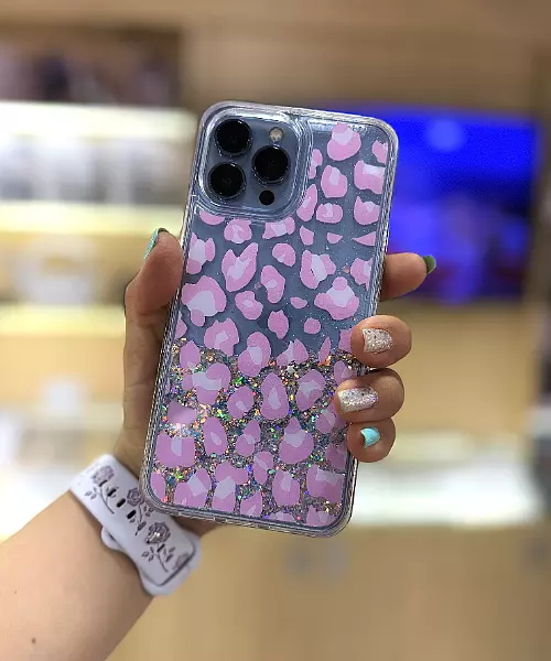 Case Escarcha Animal Print Iphone 15pro+