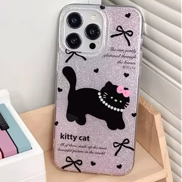 Case Diseño Animado Escarcha Kitty Cat Iphone 11