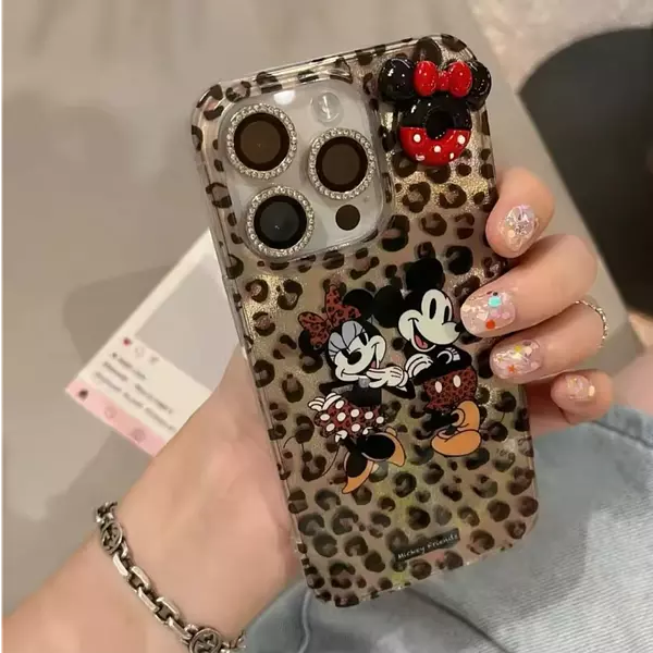 Case Animal Print Mickey Friends Iphone 11