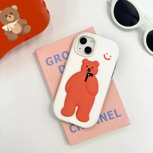 Case Diseño Animado Osito Para Iphone 11