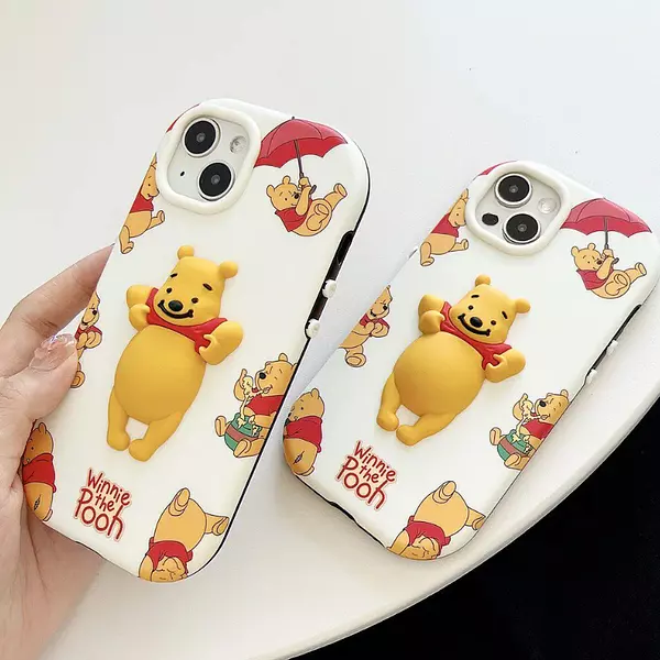 Case Diseño Animado Winni Pooh Iphone 13