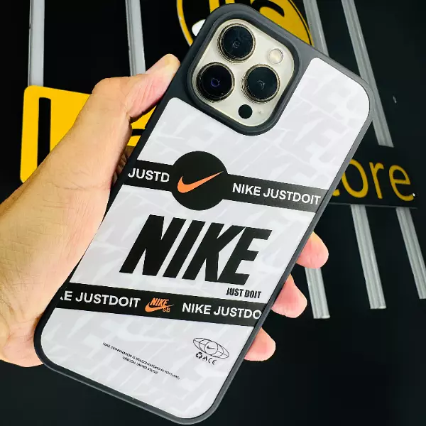 Case Antichoque Diseño Nike Justdoit Iphone 12 Pro+