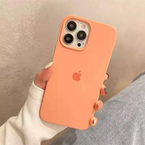 Silicon Case Naranja Iphone 16