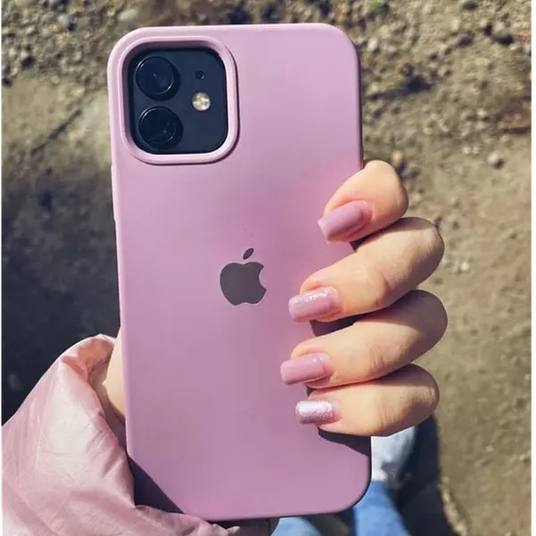 Silicon Case Morado Iphone 16