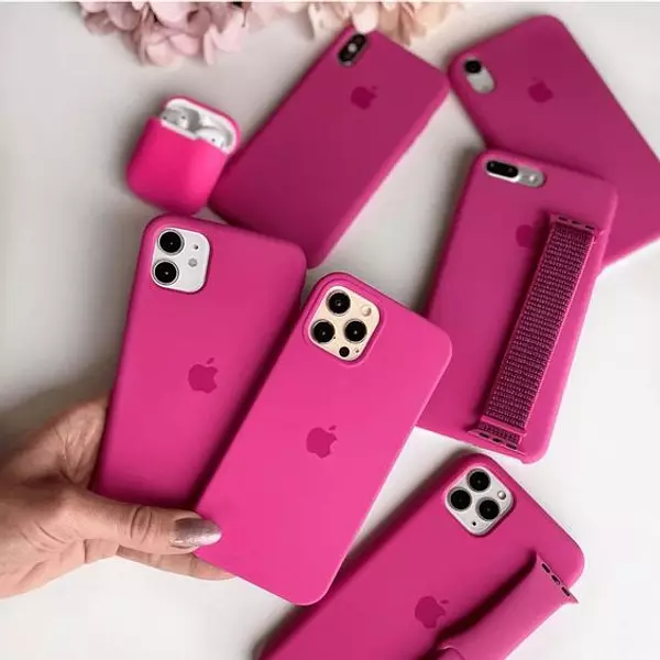 Silicon Case Fucsia Iphone 16pro