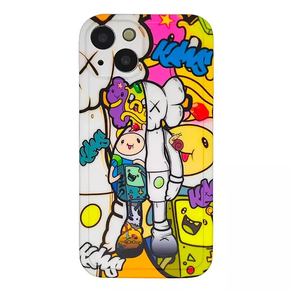 Case Diseño Kaws Protector De Camaras Iphone 12