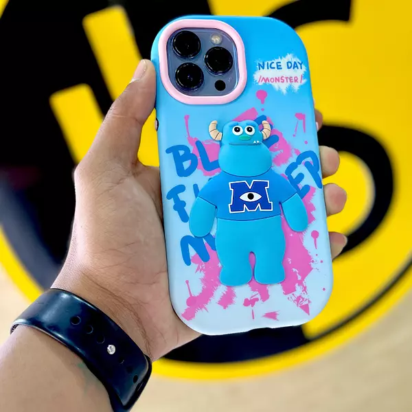 Case Diseño Animado Monster Iphone 12