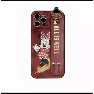 Case Lujo Minnie Protector De Camaras, Soporte Iphone 11
