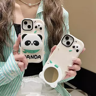 Case Diseño Animado Panda Iphone 14