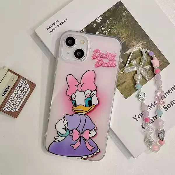 Case Diseño Daisy Duck Animado Iphone 15 Pro+