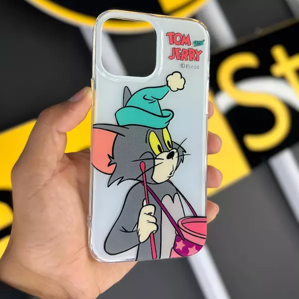 Case Diseño Tom Y Jerry Animado Iphone 15 Pro