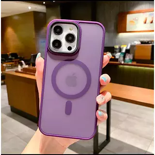 Case Magsafe Morado Mate Iphone 13