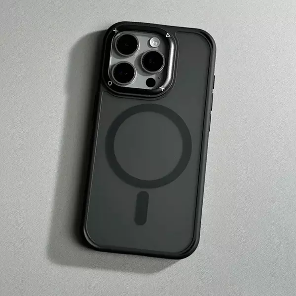 Case Magsafe Mate Borde Negro Iphone 11