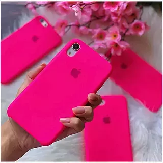 Silicon Case Fucsia Iphone 16pro+