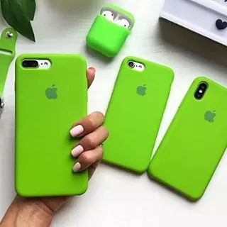 Silicon Case Verde Iphone Xr