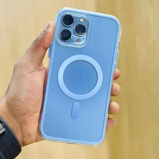 Case Protector 360 Magsafe Azul Claro Iphone 14pro+