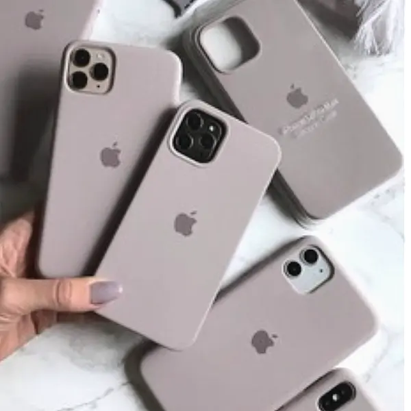 Silicon Case Rosado Iphone 16