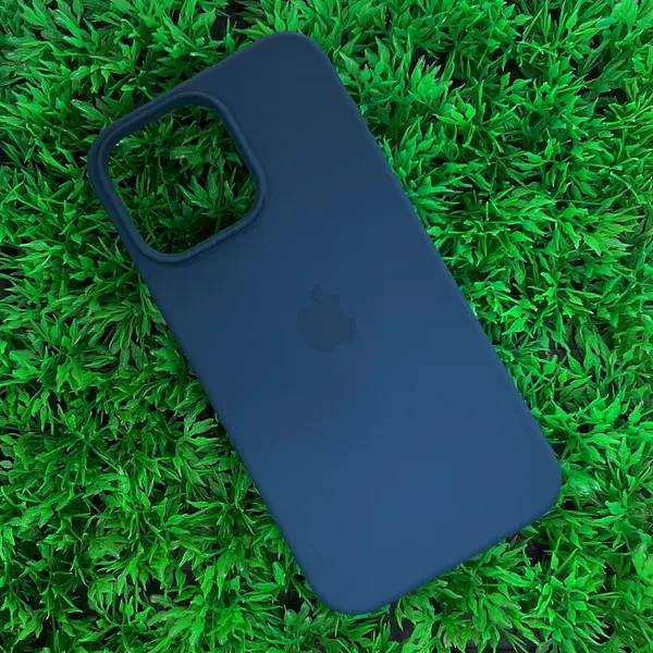 Silicon Case Azul Iphone 16