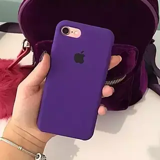 Silicone Case Morado Iphone 7/8