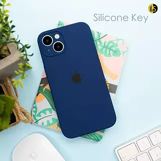 Silicon Case Azul Protector Cámaras Iphone11pro