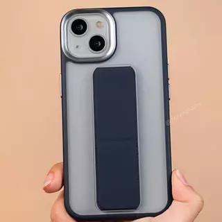 Case Diseño Correa Soporte Magnetico Azul Iphone 13/14
